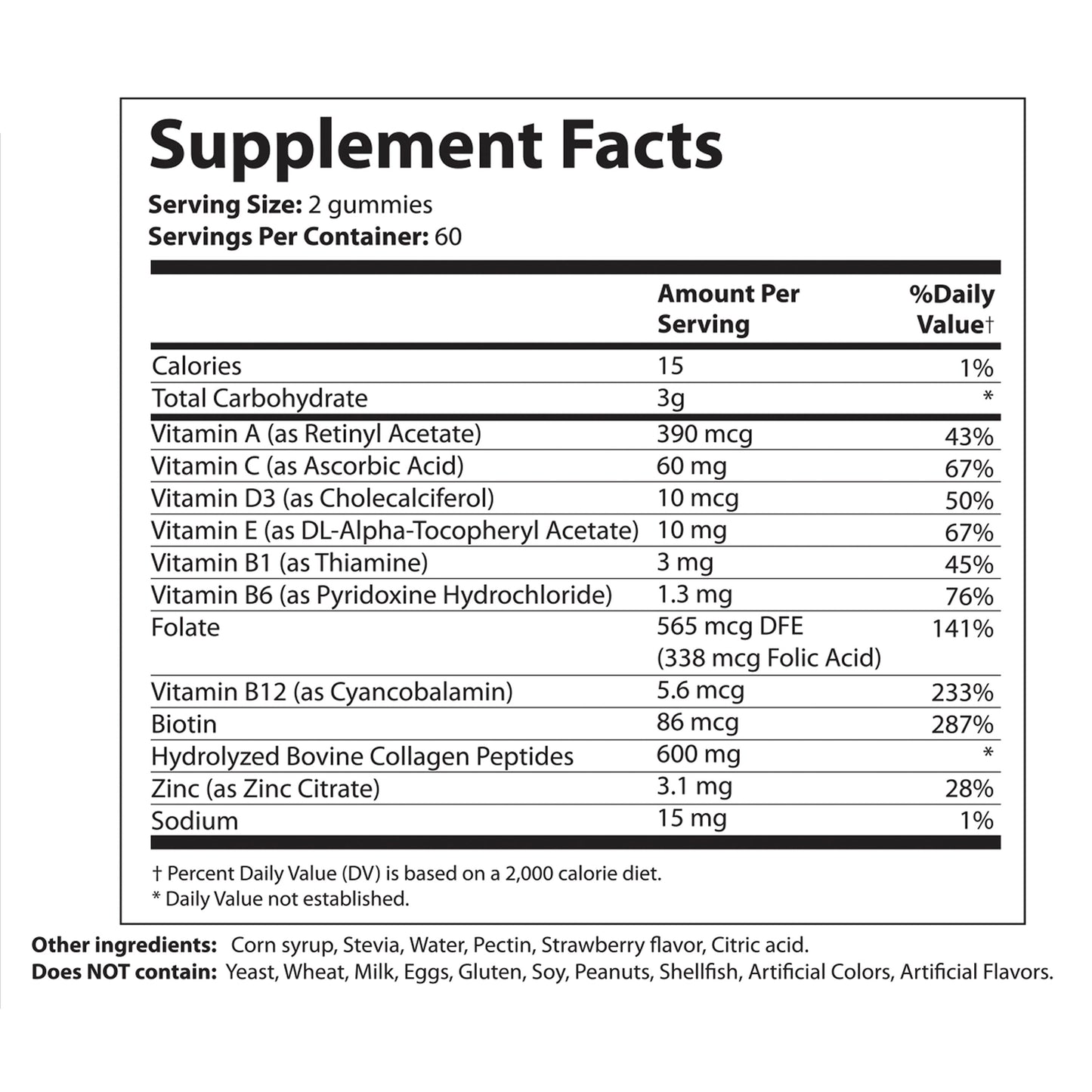 Collagen Peptides Gummies
