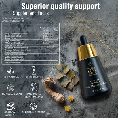 Shilajit Oil Premium (1.69 fl oz)